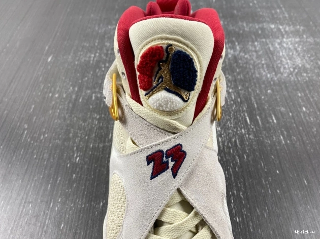 Reps TBkick FJ2850-107 Special SoleFly Su and (Friends Family Jordan Box) Retro 8 Casa Casa Mi Es 0728